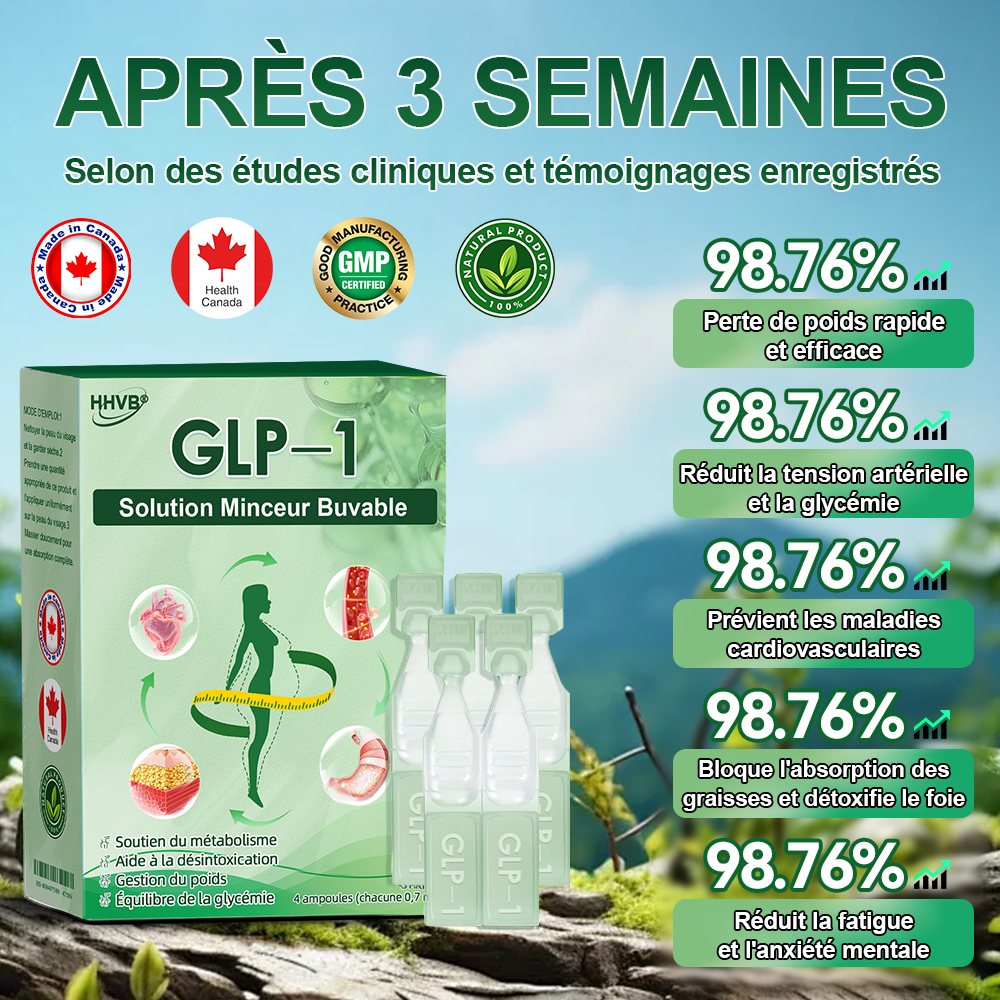 Il ne reste que 10 boîtes !⏰ Profitez d’une remise exclusive de 30 % !Recommandé par des endocrinologues : 4 à 6 boîtes pour stabiliser la perte de poids et éviter la reprise. Dernière chance avant l’an prochain !N’attendez plus !🔥