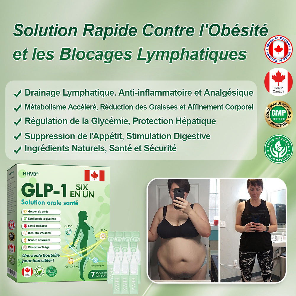 Boutique officielle | 𝙃𝐻𝑉𝖡®🌻🌻𝐺𝐿𝑃-𝟏 SIX IN-ONE Solution de santé liquide oral (Juste une dose par jour, changements visibles en 7 jours) ✅ Pour l'obésité, la santé cardiovasculaire, le diabète, l'apnée du sommeil, les problèmes articulaires, et plus encore